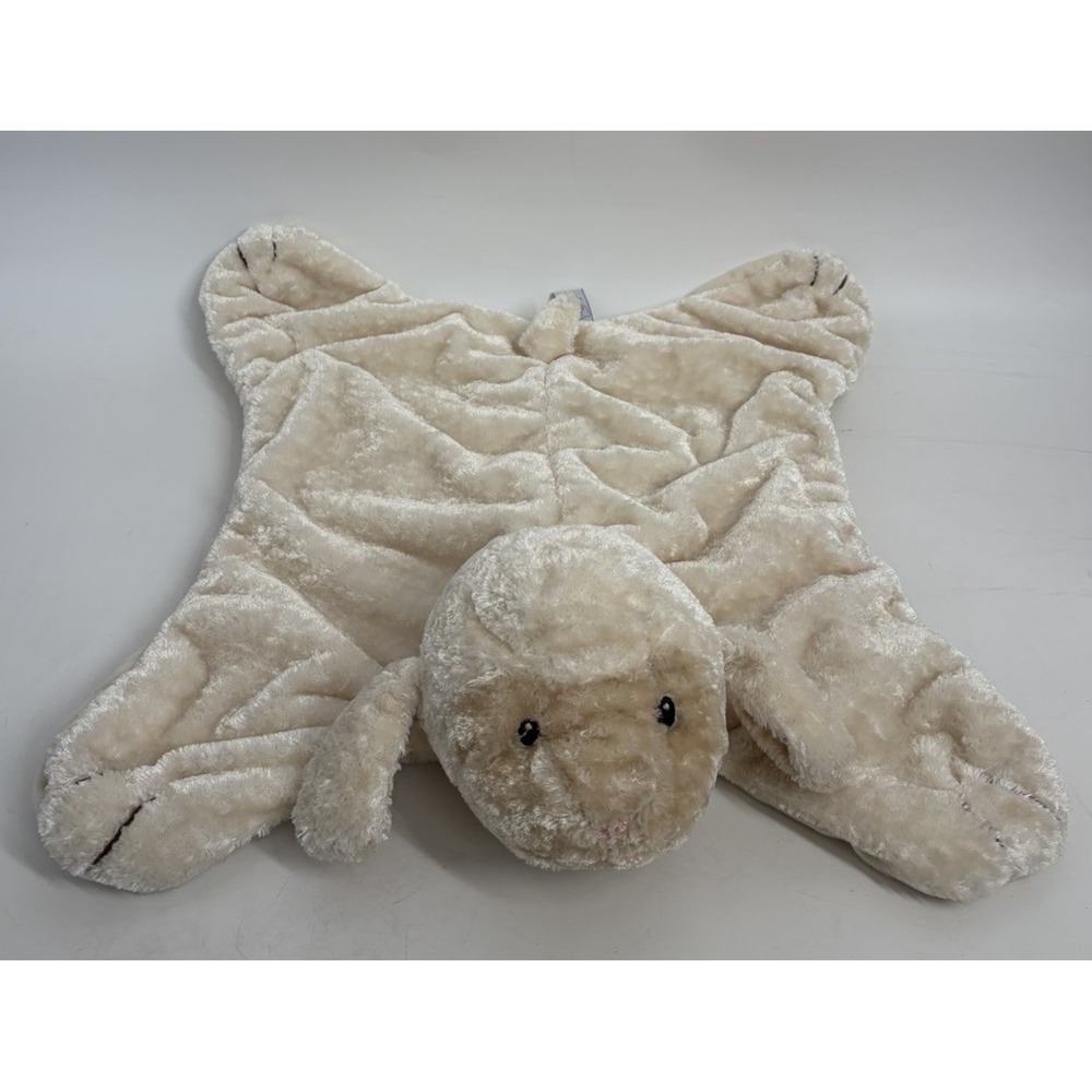 GUND COMFY COZY LAMB BABY BLANKET CREME # 5865 STUFFED ANIMAL PLUSH SOFT